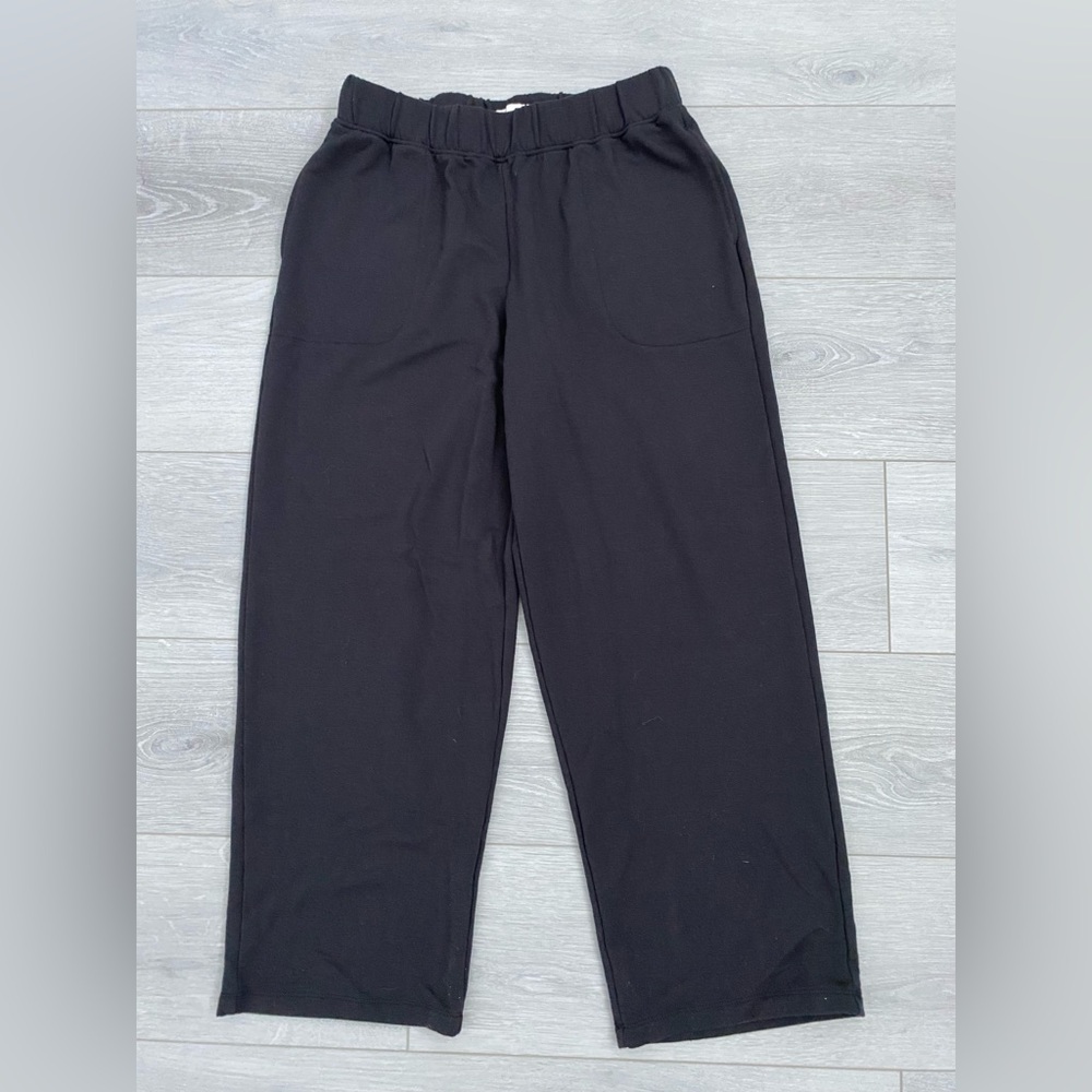 Woman’s Koolaburra By UGG Black Terry Straight Pant Size PS